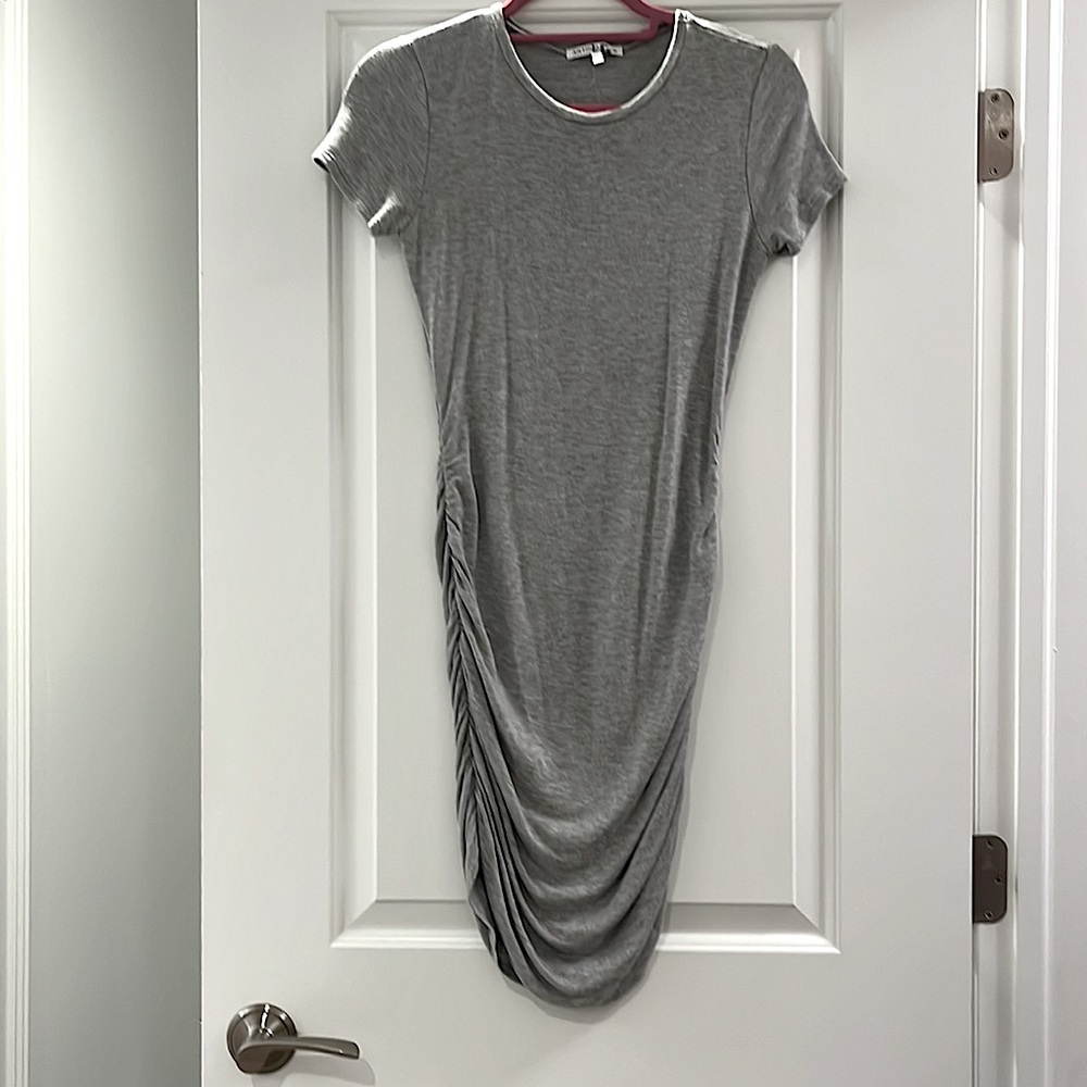 This is a grey dress made by ANTISTAR in the size xs